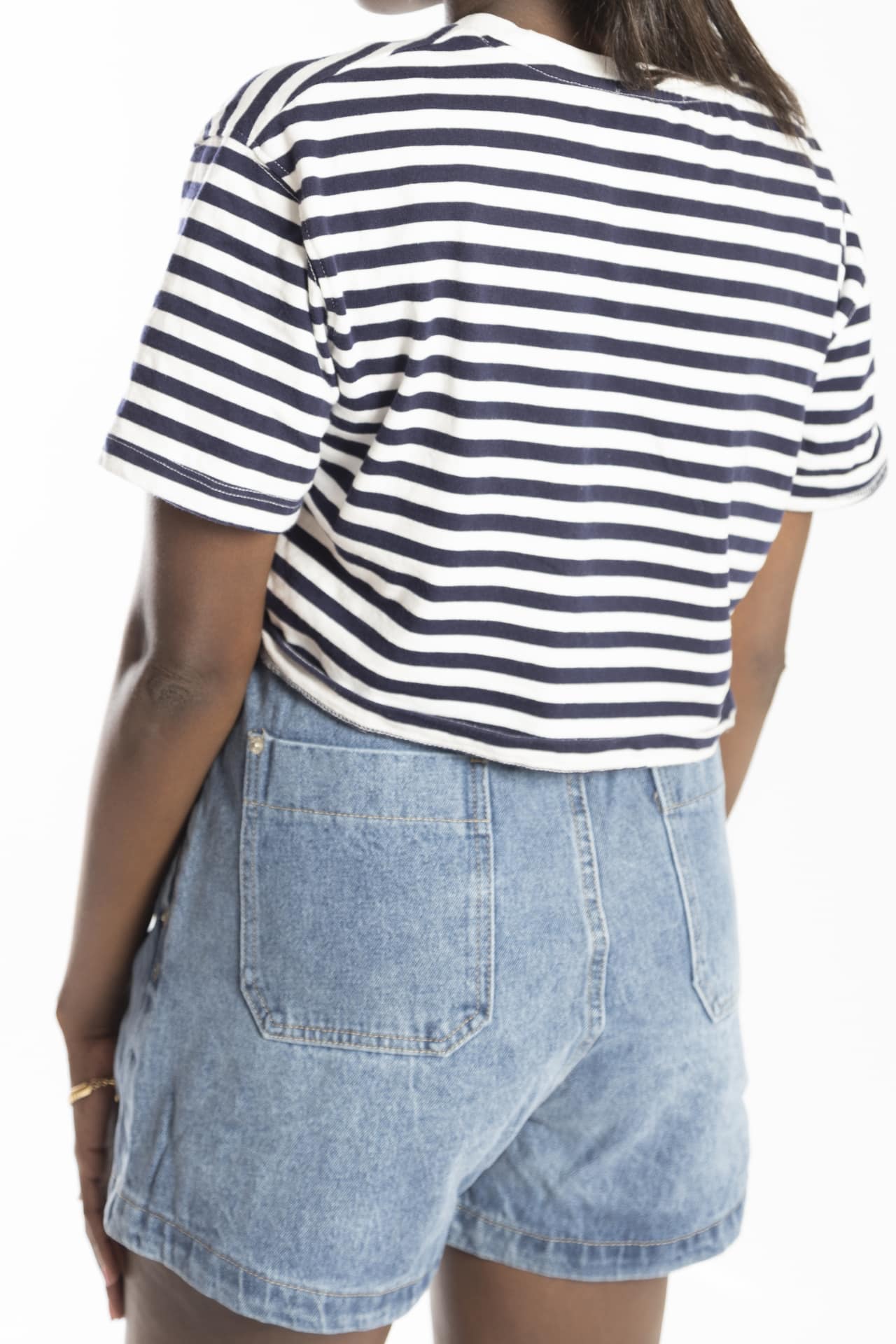 Baggy Paperbag Bermuda Shorts - Image 2
