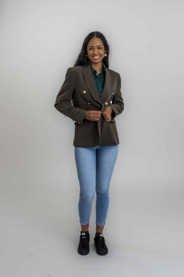 BLAZER ABOTOADO DE SEIOS DUPLOS