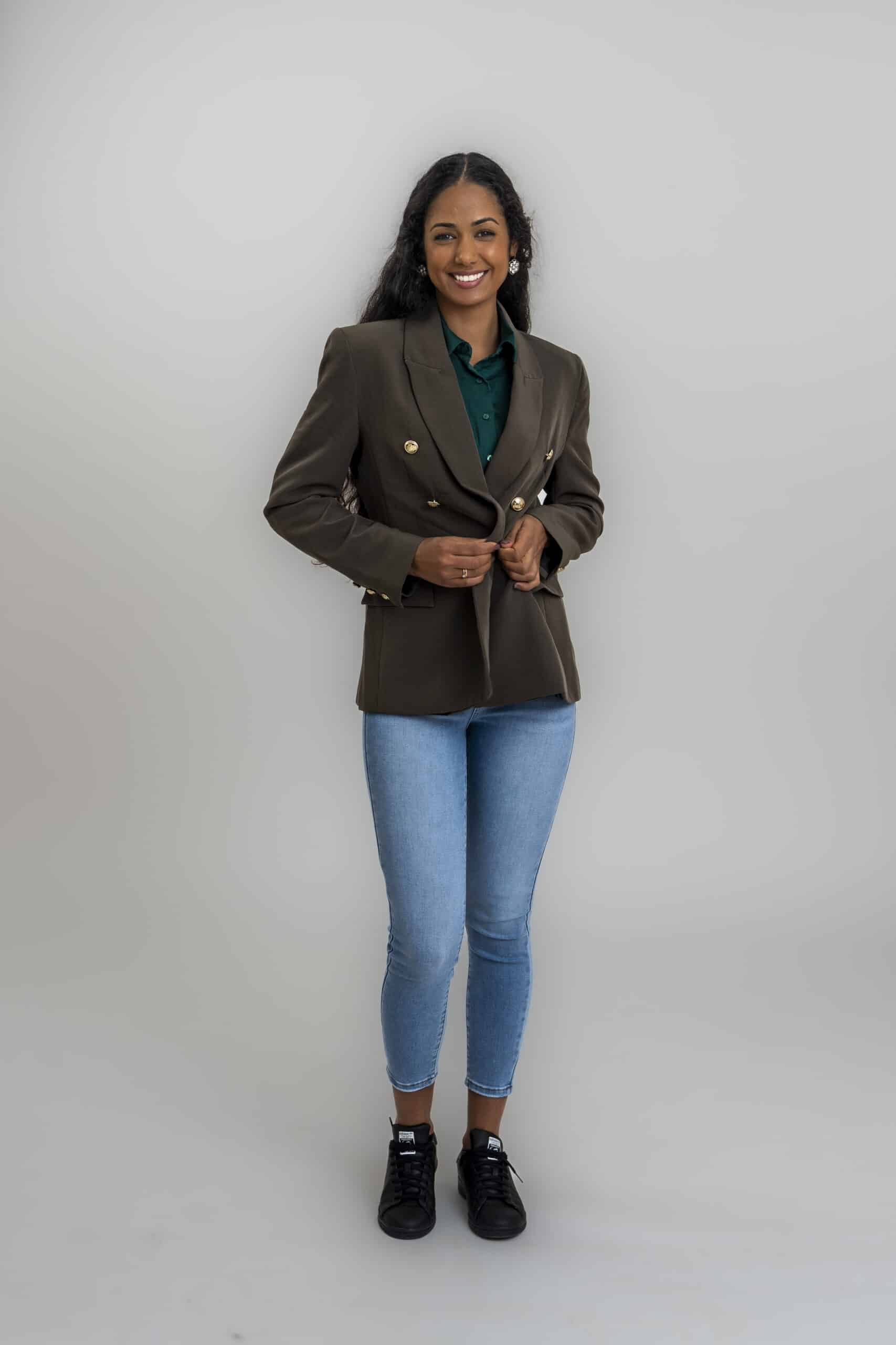 BLAZER ABOTOADO DE SEIOS DUPLOS